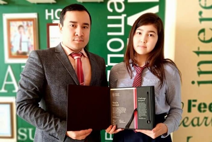 Выпускница НИШ получила приглашения от 20 университетов мира